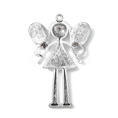 Tibetan Style Alloy Large Fairy Pendants LS-LF1724Y-1