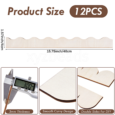 12Pcs Plywood Eaves Tile DIY-CP0013-27B-1