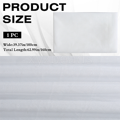 Polyester Mesh Fabric DIY-WH20009-40G-1