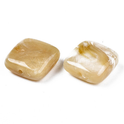 Acrylic Beads OACR-N131-020D-1