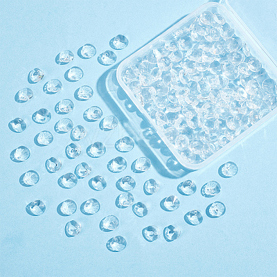 200Pcs Glass Charms RGLA-SP0001-03A-1