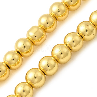 Electroplate Glass Beads Strands EGLA-F166-01B-1