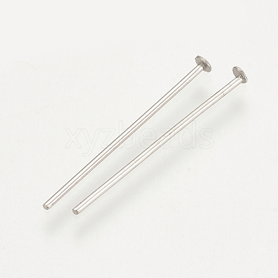 Tarnish Resistant 304 Stainless Steel Flat Head Pins LS-STAS-S076-75-20mm-1