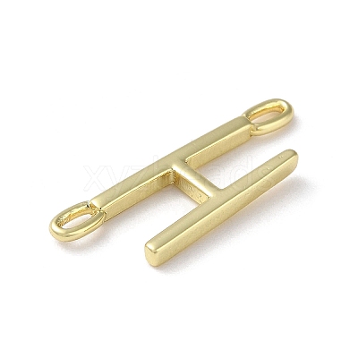 Rack Plating Brass Connector Charms KK-P245-07G-H-1