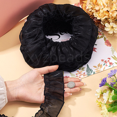 Polyester Lace Ribbon OCOR-TAC0035-25B-1