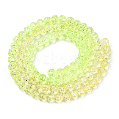 Transparent Glass Beads Strands GLAA-E036-07Z-03-1