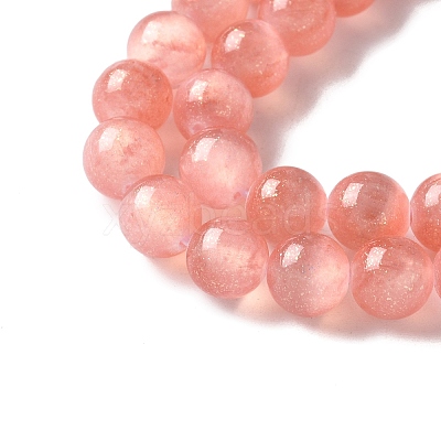Natural Selenite Beads Strands G-C142-01B-12-1
