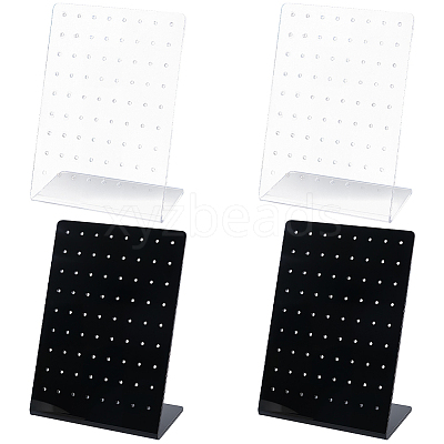 4Pcs 2 Colors Acrylic Earring Displays EDIS-SP0001-04A-1