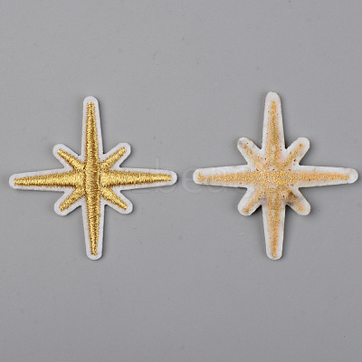 Computerized Embroidery Cloth Iron on/Sew on Patches X-DIY-S040-023B-1