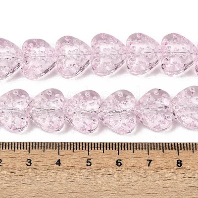 Transparent Glass Beads Strands GLAA-H038-01I-1