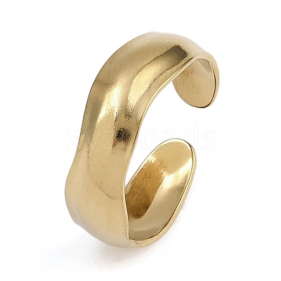 304 Stainless Steel Cuff Rings RJEW-D332-012C-G-1