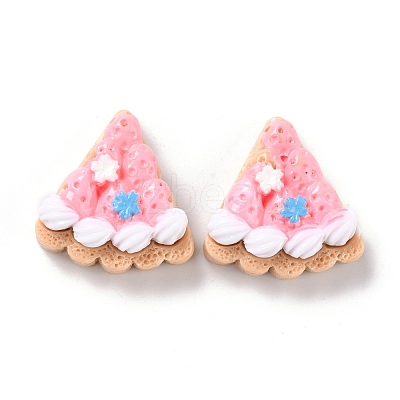 Resin Decoden Cabochons CRES-P020-03F-01-1