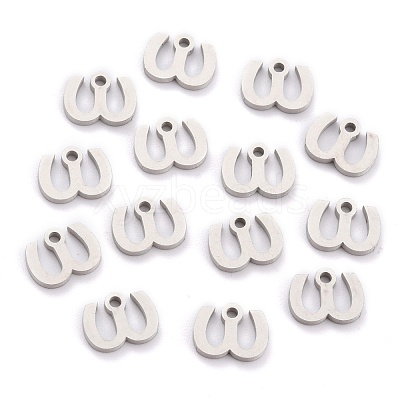 Non-Tarnish 304 Stainless Steel Pendants STAS-F267-10W-P-1