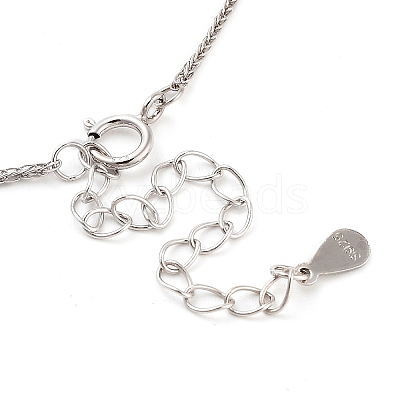 925 Sterling Silver Necklaces STER-Z009-16P-1