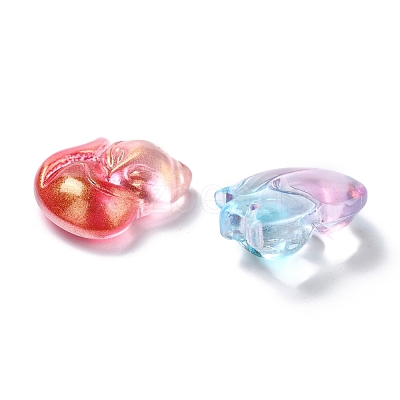 Electroplate Glass Cabochons EGLA-D007-04-1