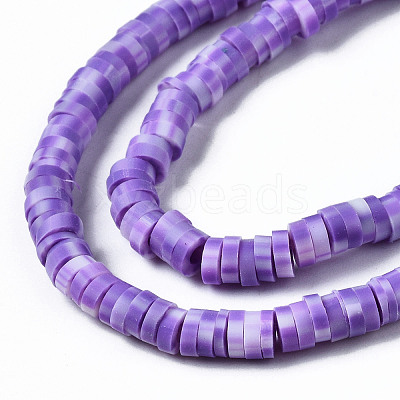 Handmade Polymer Clay Beads Strands CLAY-N008-010-157-1