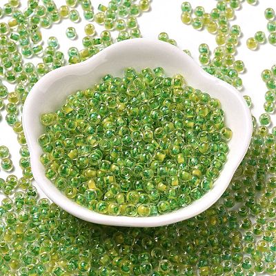 Transparent Glass Round Seed Beads X1-SEED-B001-05A-04-1