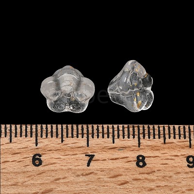 Transparent Glass Beads GLAA-D304-01J-1