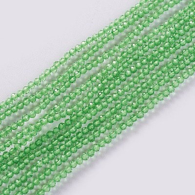 Glass Beads Strands EGLA-E057-02B-01-1