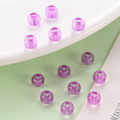 Transparent Acrylic Beads X-MACR-S370-A6mm-740-1