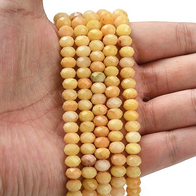 Natural White Jade Beads Strands G-Z111-A07-1