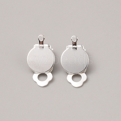 Iron Clip-on Earring Finding FIND-WH0152-540S-1