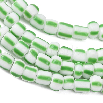 Handmade Lampwork Beads Strands BLOW-K001-01A-18-1