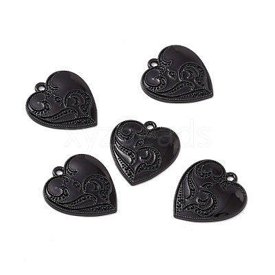 Halloween Alloy Enamel Pendants FIND-G024-06EB-1