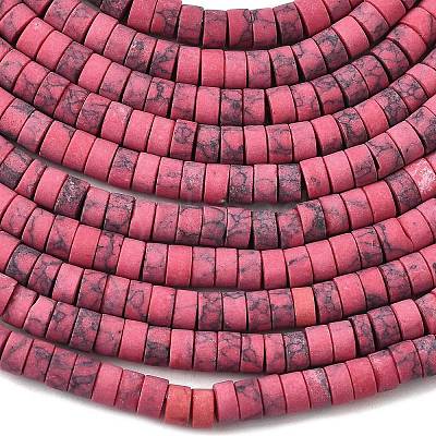 Dyed Synthetic Turquoise Beads Strands G-Z089-A04-I-1