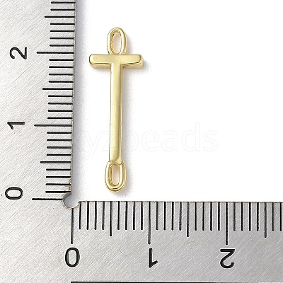 Rack Plating Brass Connector Charms KK-P245-07G-T-1
