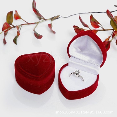 Valentine's Day Velvet Ring Storage Boxes PW-WG79222-08-1