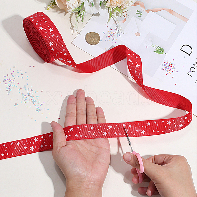 25 Yards Star Polyester Ribbon OCOR-PH0007-92B-1