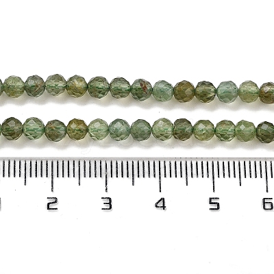 Natural Green Apatite Beads Strands X-G-G105-A01-03-1