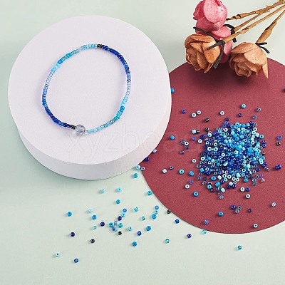 600G 24 Colors Glass Seed Beads SEED-JP0008-05-3mm-1