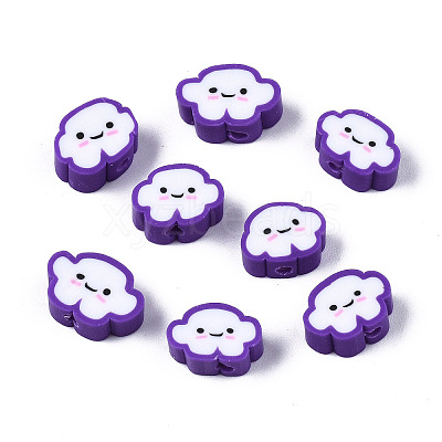 Handmade Polymer Clay Beads LS-X-CLAY-N008-033A-1