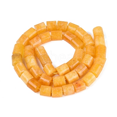 Dyed Natural White Jade Beads Strands G-Q606-77A-01-1