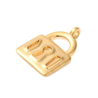 Ion Plating(IP) 304 Stainless Steel Pendants STAS-N103-53G-1
