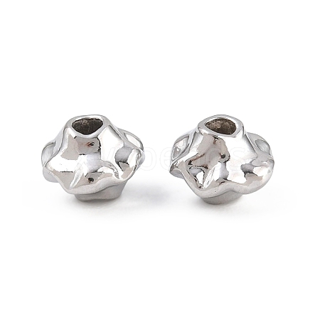 Irregular 304 Stainless Steel Beads STAS-D394-03N-P-1