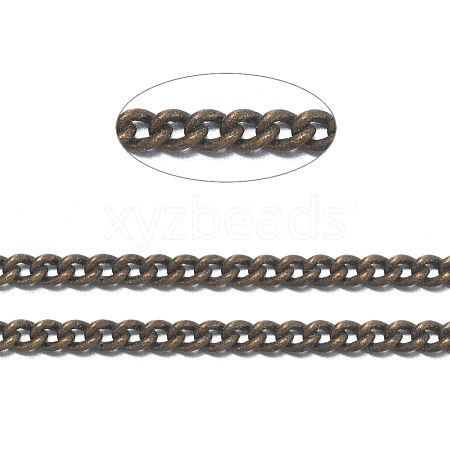 Brass Twisted Chains CHC-S100-AB-NF-1