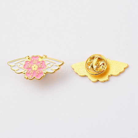 Zinc Alloy Enamel Brooches JEWB-TAC0003-01C-1