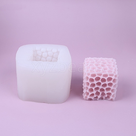 Honeycomb Shape Candle DIY Silicone Mold PW-WG46592-01-1