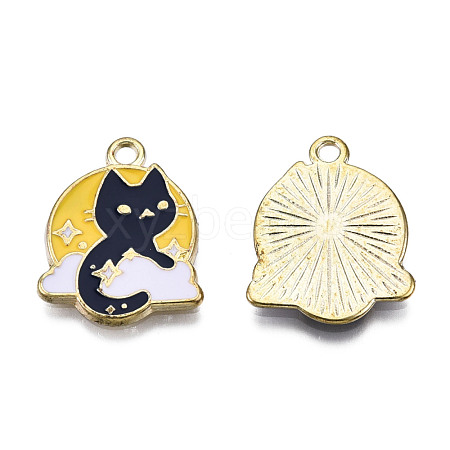 Alloy Enamel Pendants ENAM-N059-69-1