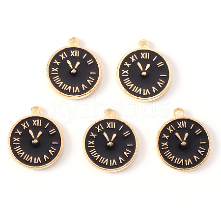 Alloy Enamel Pendants X-ENAM-N054-46D-RS-1