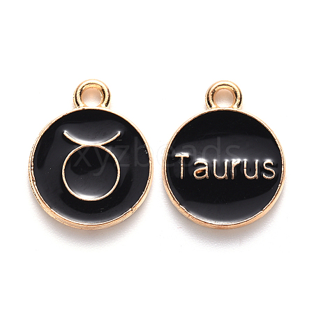 Alloy Enamel Pendants LS-ENAM-S124-01A-08C-1