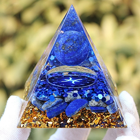 Orgonite Pyramid Resin Energy Generators PW-WG82346-05-1