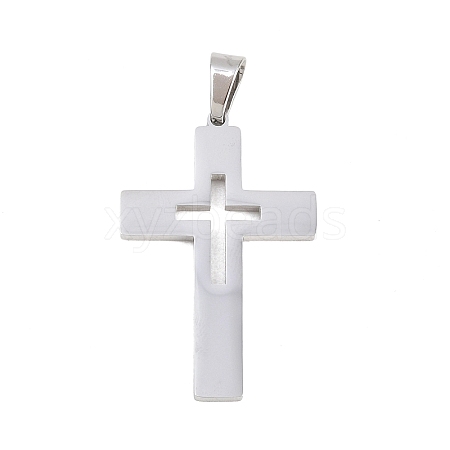304 Stainless Steel Pendants STAS-B137-11P-1