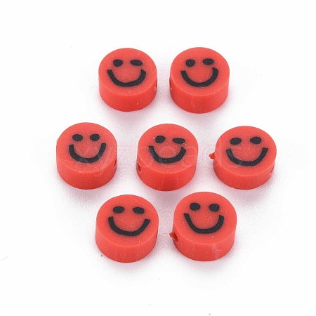 Handmade Polymer Clay Beads CLAY-S096-010C-1