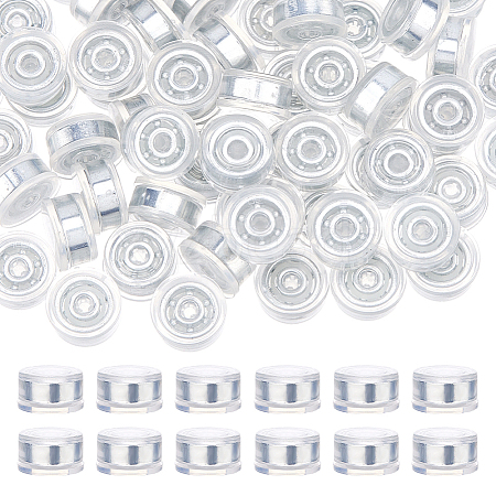 60Pcs Plastic & Carbon Steel Bearing Steel Spin Axis FIND-FH0018-26A-1