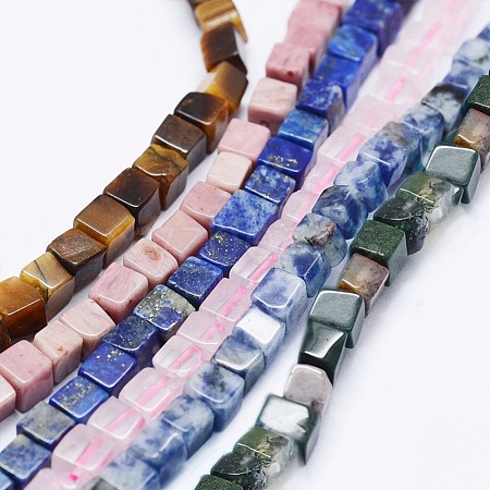 Natural Mixed Gemstone Beads Strands G-K260-08-1