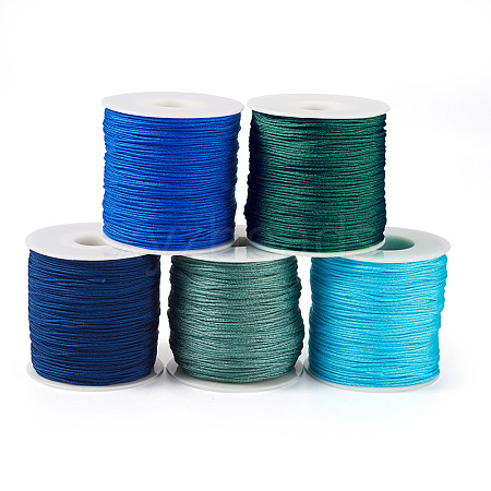 Yilisi 5 Rolls 5 Colors Nylon Threads NWIR-YS0001-01C-1